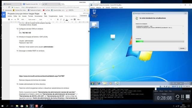Samba 4 como controlador de dominio de AD. en debian. смотреть онлайн