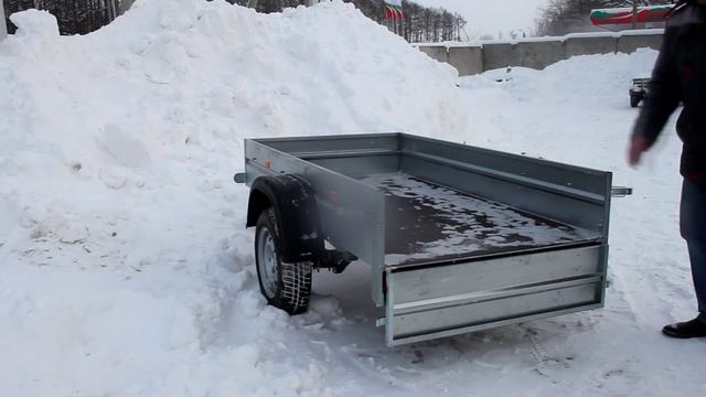 Прицеп "Компакт" МЗСА 817700 - обзор. ЦЛП АРИВА смотреть онлайн