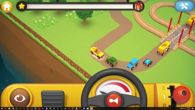 BRIO WORLD VEHICLE AND TRAIN TRACK! Izzy's Game Time CROSSOVER?! смотреть онлайн