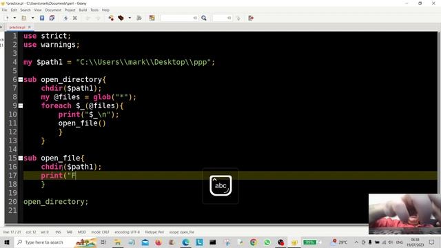 Perl Projects- List Files In Directory & Open Text File 2023 смотреть онлайн