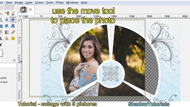 Tutorial Gimp - Collage with 3 pictures смотреть онлайн