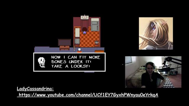 LadyCass' Undertale Stream - PART 8 - DATE'RMINATION смотреть онлайн