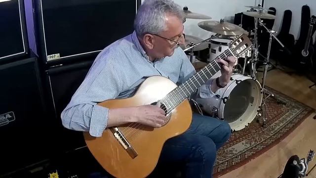 Francisco Tarrega Study In C Major Guitar Cover By On Stage смотреть онлайн