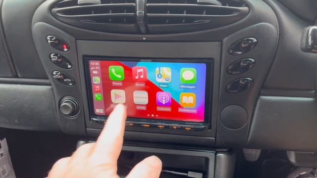 Fabulous Porsche Boxster 986 Goes Wireless CarPlay DMX8021DABS #porscheboxster #car #caraudio