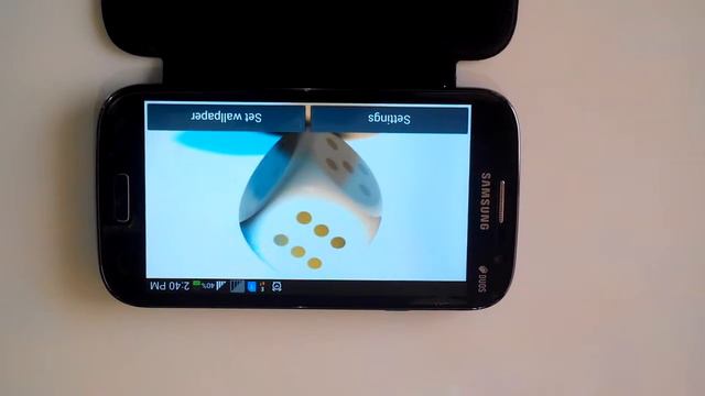 Dice HD Live Wallpaper Android смотреть онлайн