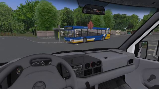 Omsi 2 // Börzsöny-fictional // Mercedes Sprinter test смотреть онлайн