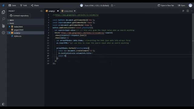 How to make a Google booksearch Api using JavaScript смотреть онлайн