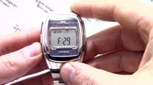Casio Databank DB-E30D-1A [DB-E30D-1AVEF] - Инструкция, как настроить от PresidentWatches.Ru