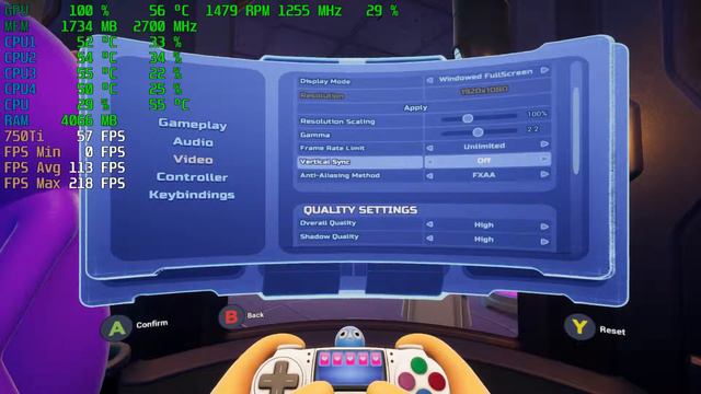 Trover Saves the Universe | GTX 750Ti 2GB + i5-3450 + 8GB RAM смотреть онлайн