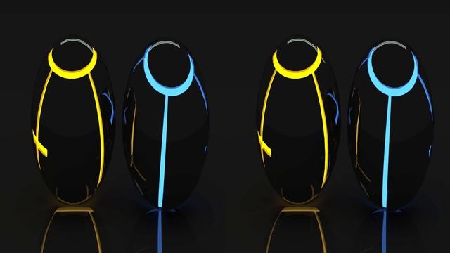 Blender Tron Balls S3D смотреть онлайн