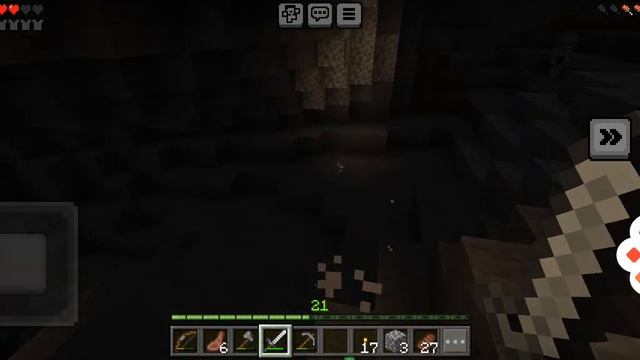 Я нащёл залежи алмазов в маинкрафт.