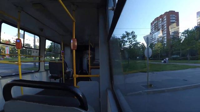 Трамвай "3439 по 20 по Культуры" СПб 12-*: ЛВС-86К 3439 по №20 (07.08.22) смотреть онлайн