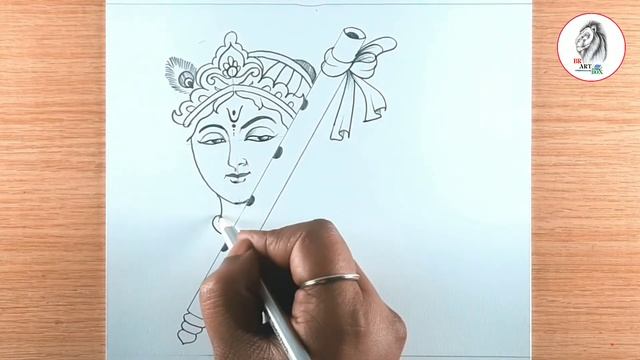 Drawing of Gouranga mahaprabhu with Krishna // Chaitanya mahaprabhu drawing || @vivekartacademy смотреть онлайн