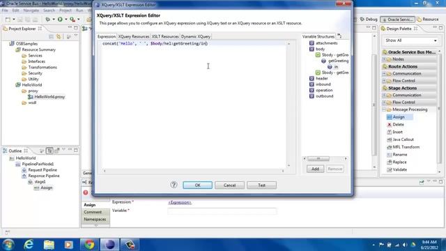 Oracle Service Bus Hello World смотреть онлайн