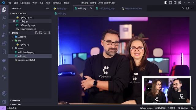 PYTHON + IA! Remova Fundo de Fotos com Poucas Linhas de Código смотреть онлайн