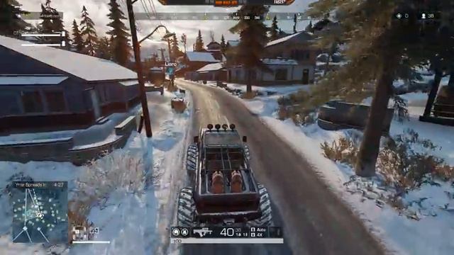 Крутая бесплатная игра Ring of Elysium - Дуо стрелков захватывают горы и вертолет смотреть онлайн