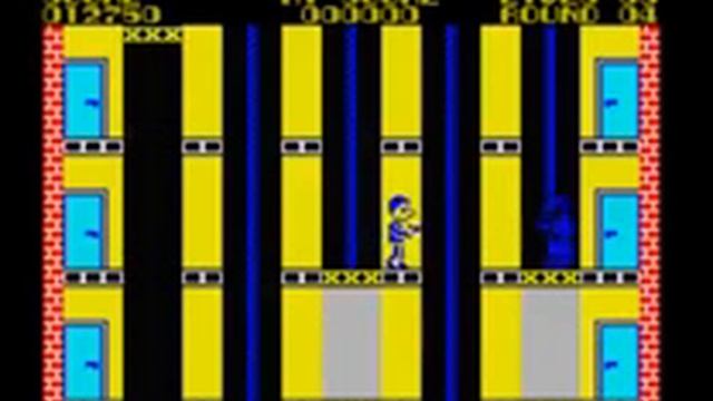 Elevator Action (ZX Spectrum) смотреть онлайн