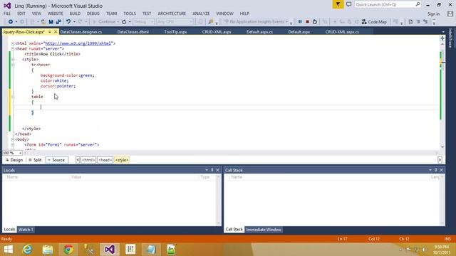 Get GridView Row Data On Row Click Using jQuery смотреть онлайн