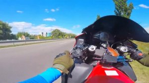 2020 Honda cbr600f4i вили.езда на заднем колесе