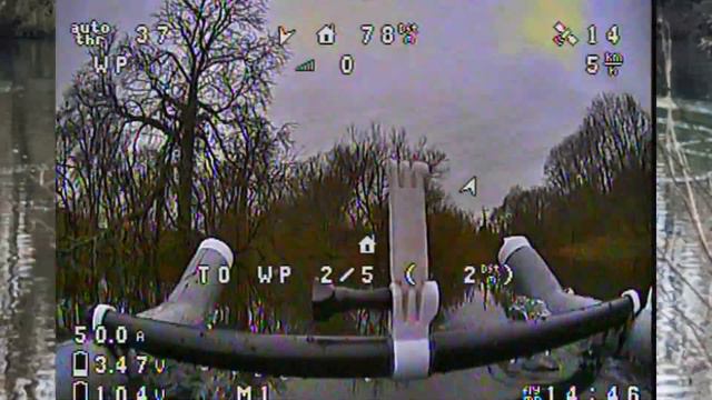 Custom airboat/catamaran waypoint mission test with INAV 6.0. смотреть онлайн