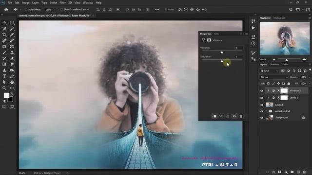 Photoshop Tutorial - Pop Out Camera Effect смотреть онлайн