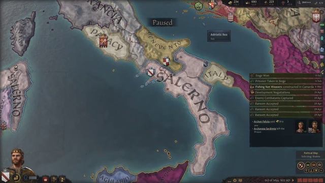 Crusader Kings 3 - Roman Empire - Julio-Claudian Dynasty 4 смотреть онлайн