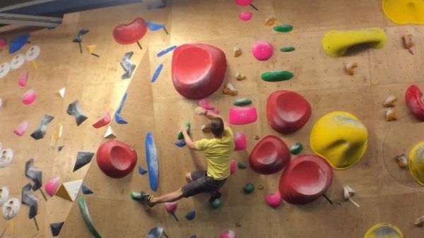 Положения на 6а (Climb Lab зеленые зацепы)