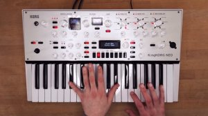 Korg KingKorg NEO Sound Demo (no talking)