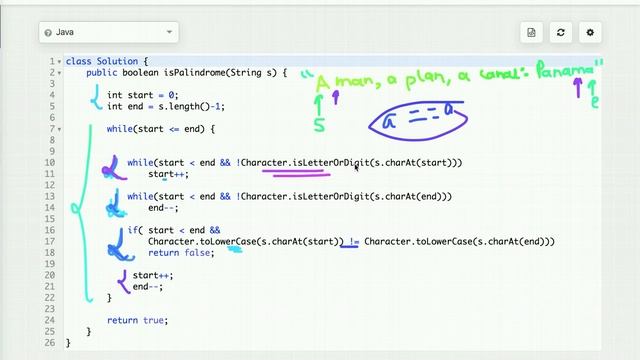 Valid Palindrome | LeetCode 125 | Programming Tutorials смотреть онлайн