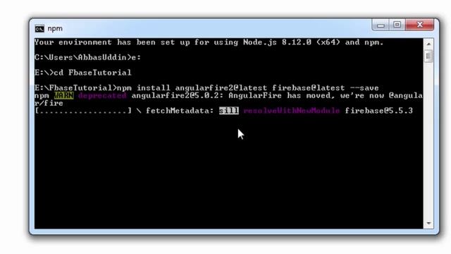 How To Install Angular Fire for Firebase Real-Time Database in Ionic 4 Project смотреть онлайн