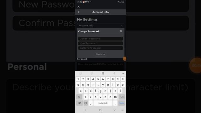 как поменять пароль, в роблокс?? смотреть онлайн
