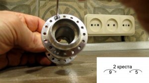 Спицовка 2 креста колеса велосипеда