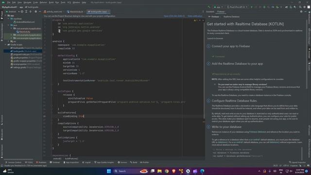 Android Studio : Kotlin - Firebase Connection (JSON) смотреть онлайн