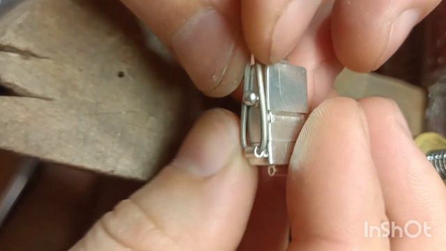 Как изготовить замок коробочка на браслет Бисмарк?Обучающий урок! #каксоздатькоробочку#Георгийювели смотреть онлайн