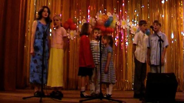 Детская группа Чайка в Рубцовске 2001, 2 часть, Childrens group SEAGULL смотреть онлайн