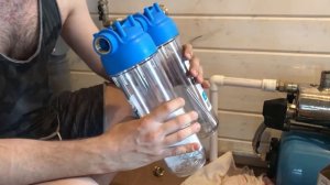 Установка проточных фильтров в систему водоснабжения