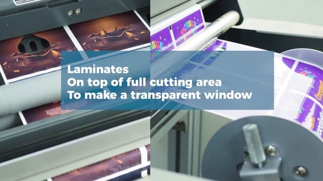 Custom shape cutting window pouch printing смотреть онлайн