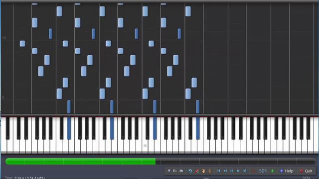 Power Of Neo - Mettaton Neo | Undertale PC | Synthesia Piano Tutorial Slow Midi Cover @ 50% Speed