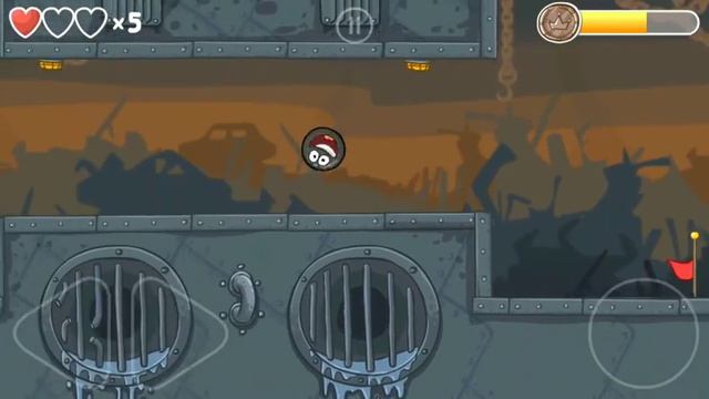 Red Ball 4 Красный шарик 4 Прохождение Мрачная фабрика