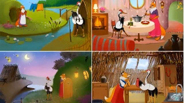 Лиса и Журавль