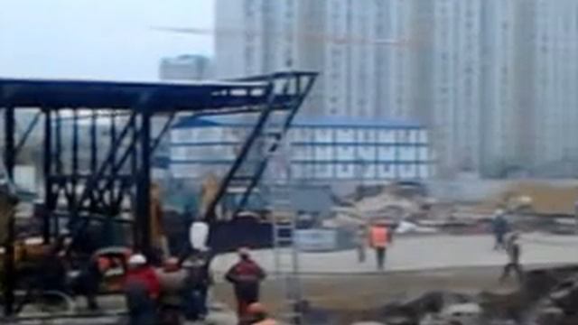 Не открытая ещё станция метро Алма-Атинская смотреть онлайн