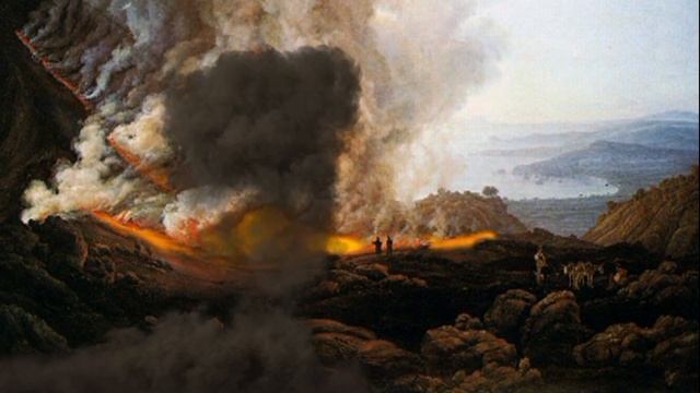 Мировые катастрофы! Извержение Везувия | Монтаж и музыка Николая Новикова | Оживление картины. смотреть онлайн