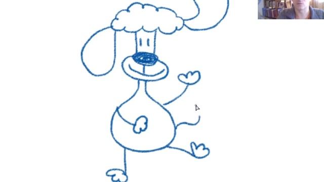 Как нарисовать собачку // How to draw a funny dog step by step смотреть онлайн