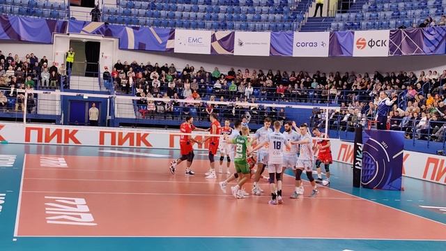 Концовка второй партии. Динамо Москва - Нефтяник Оренбург смотреть онлайн