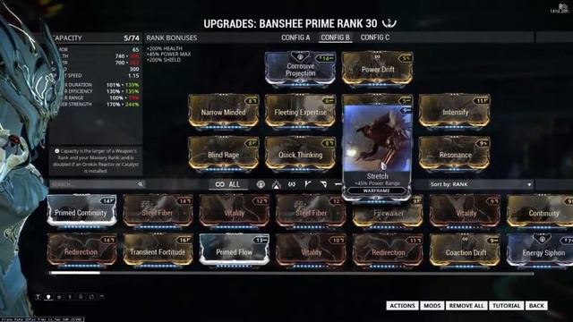 Let's Play Warframe- Banshee Prime [5 Forma Build] смотреть онлайн