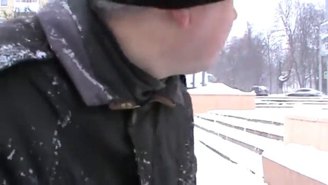 Зима, городской парк, город Орёл 18 01 2018 год смотреть онлайн