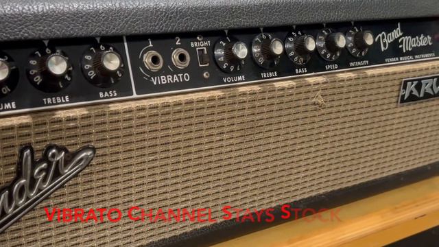 Fender Bandmaster Brown Sound Mod on NORMAL channel by Jens Kruse - Kruse - Medium Gain смотреть онлайн