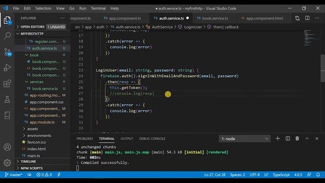 33. Authentication - JWT (Part 4/4) | Angular (Tamil) смотреть онлайн
