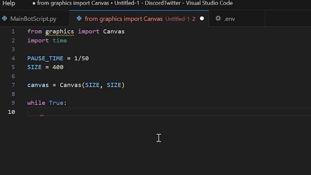 Intro to the Python Canvas! смотреть онлайн